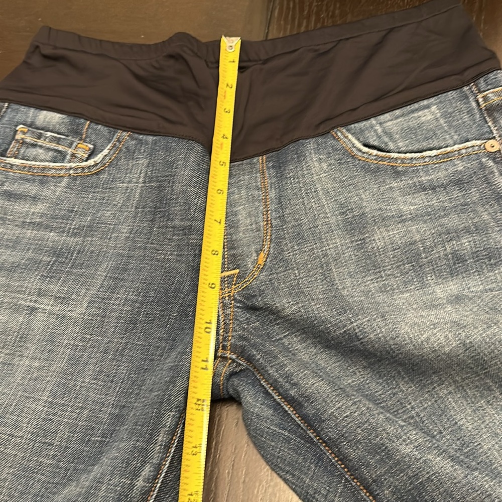 Citizens of Humanity Maternity Jeans style# 015-001 Bootcut size 31 medium wash. - Picture 12 of 16